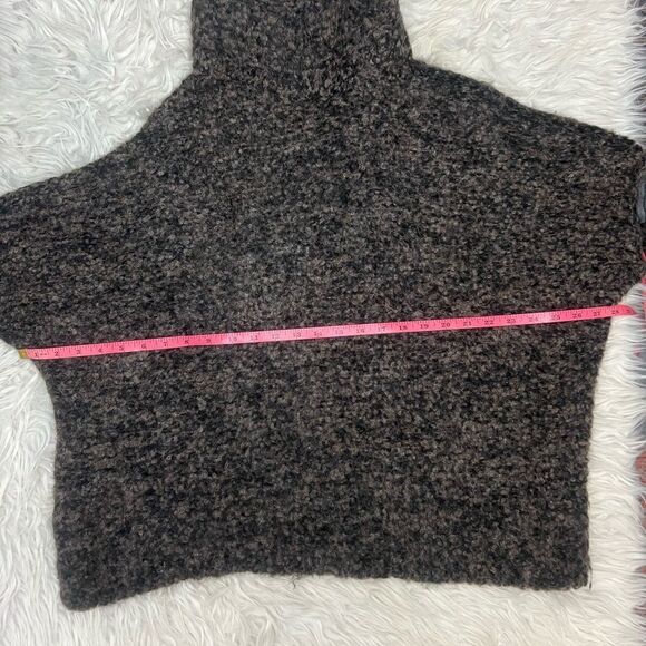 FREE PEOPLE She’s All That Alpaca Drop Should Mock Turtleneck‎ Sweater Size M - Picture 6 of 10